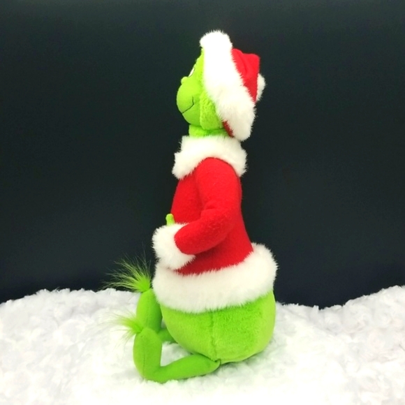 Vintage 1998 Hallmark Dr. Seuss The Grinch Stuffed Plush - Picture 2 of 6